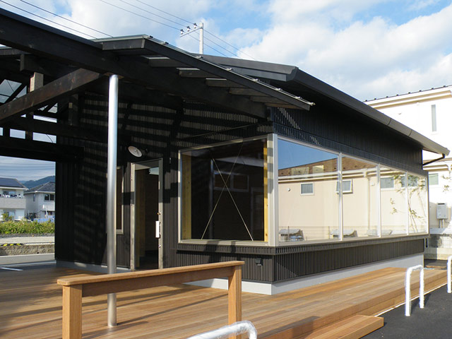 開成町ショールーム Birou POM 外観